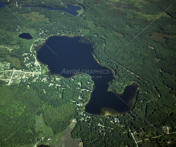 Ford Lake in Mason County, Michigan